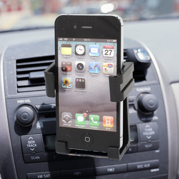 12857smartphone Car Phone Holder Car Air Conditioning Vent Phone Holder Holder Stand For Mobile Phone Cellphone Gps Dashboard Bracket For Car (1 Pc) Wukusy