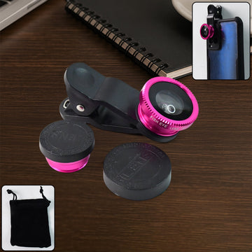 Universal Clip-on Mobile Camera Lens (1 Set) Wukusy