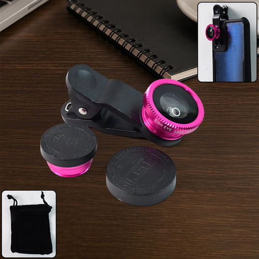Universal Clip-on Mobile Camera Lens (1 Set) Wukusy