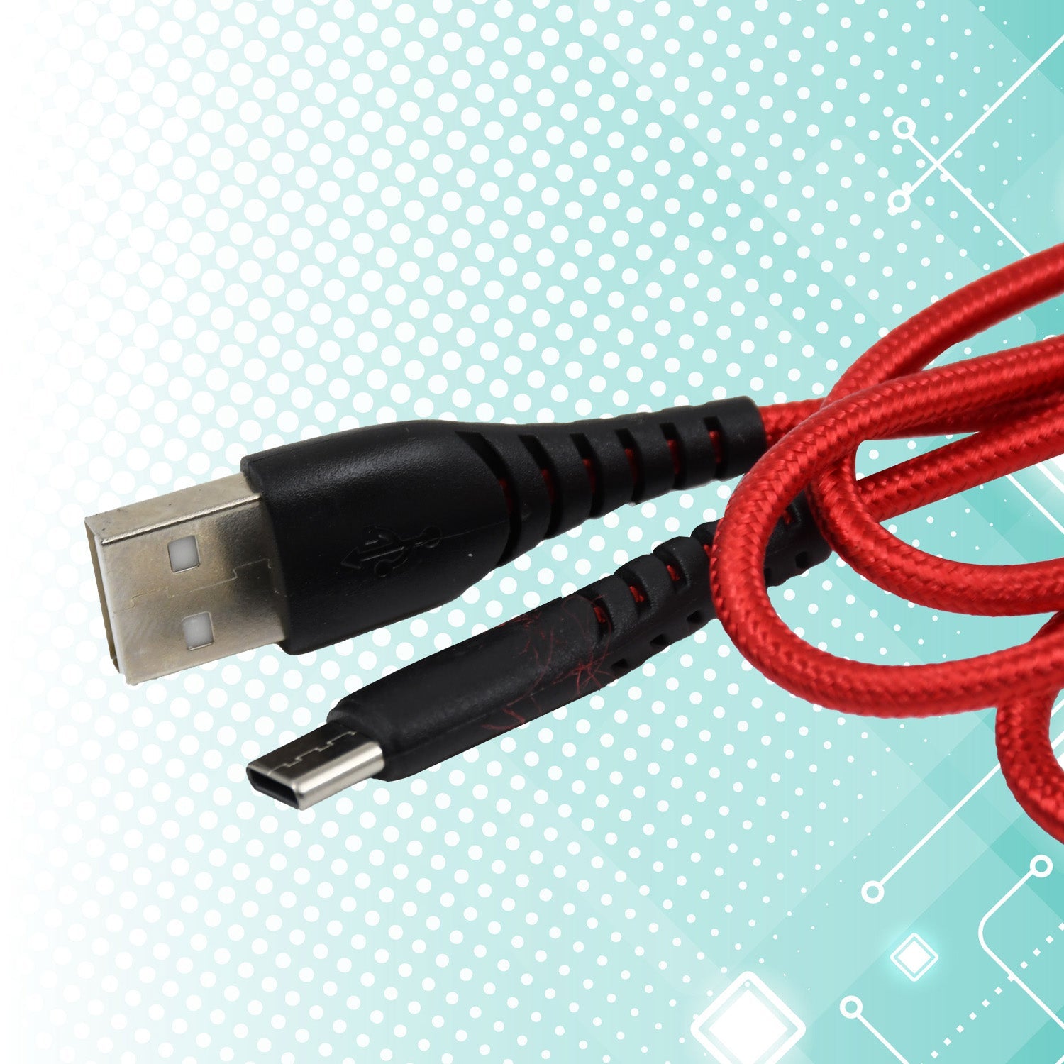 Type C Data Cable Fast Charging Data Transfer Cable (97 Cm  1 Pc) Wukusy