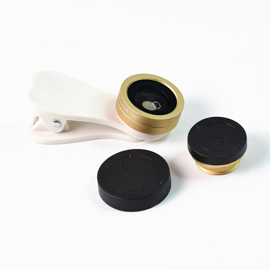 Universal Clip-on Mobile Camera Lens Kit (1 Set) Wukusy
