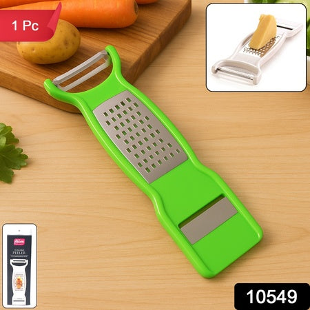 Supermom 3-in-1 Multi-functional Stainless Steel Vegetable  Fruit Peeler (1 Pc) Wukusy