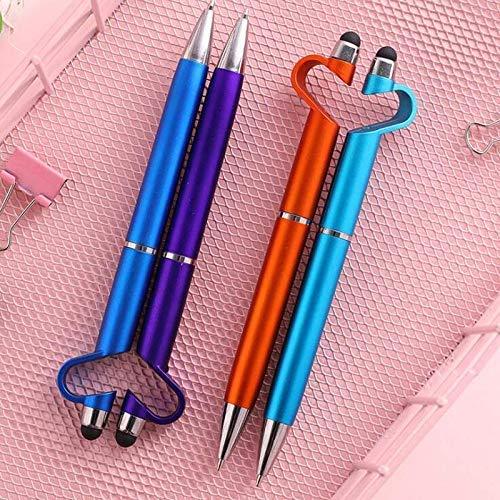 1594 3 In 1 Ballpoint Function Stylus Pen With Mobile Stand Wukusy