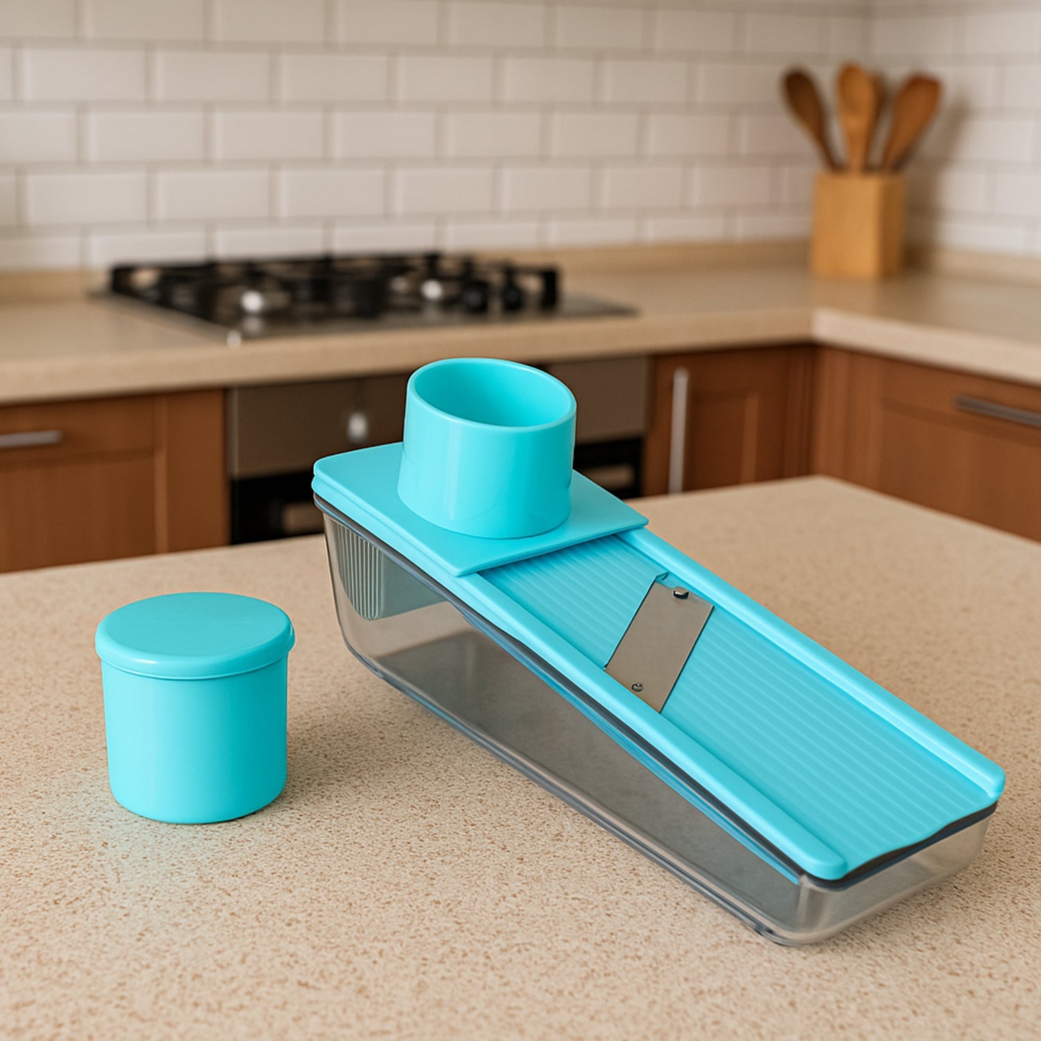 2-in-1 Multipurpose Vegetable  Dry Fruit Slicer (1 Pc) Wukusy