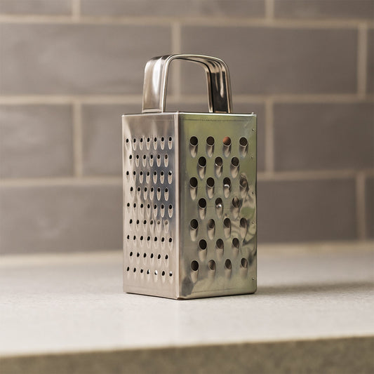 Supermom Premium 4-in-1 Stainless Steel Compact Grater And Slicer Wukusy