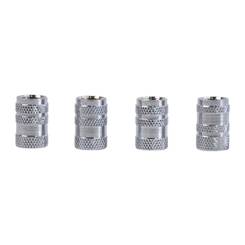 Tire Valve Stem Caps Fit For Genesis Cars. Air Valve Caps Suit For Most Car Truck Suv Wheel Accessories 4pcs Silver. Wukusy