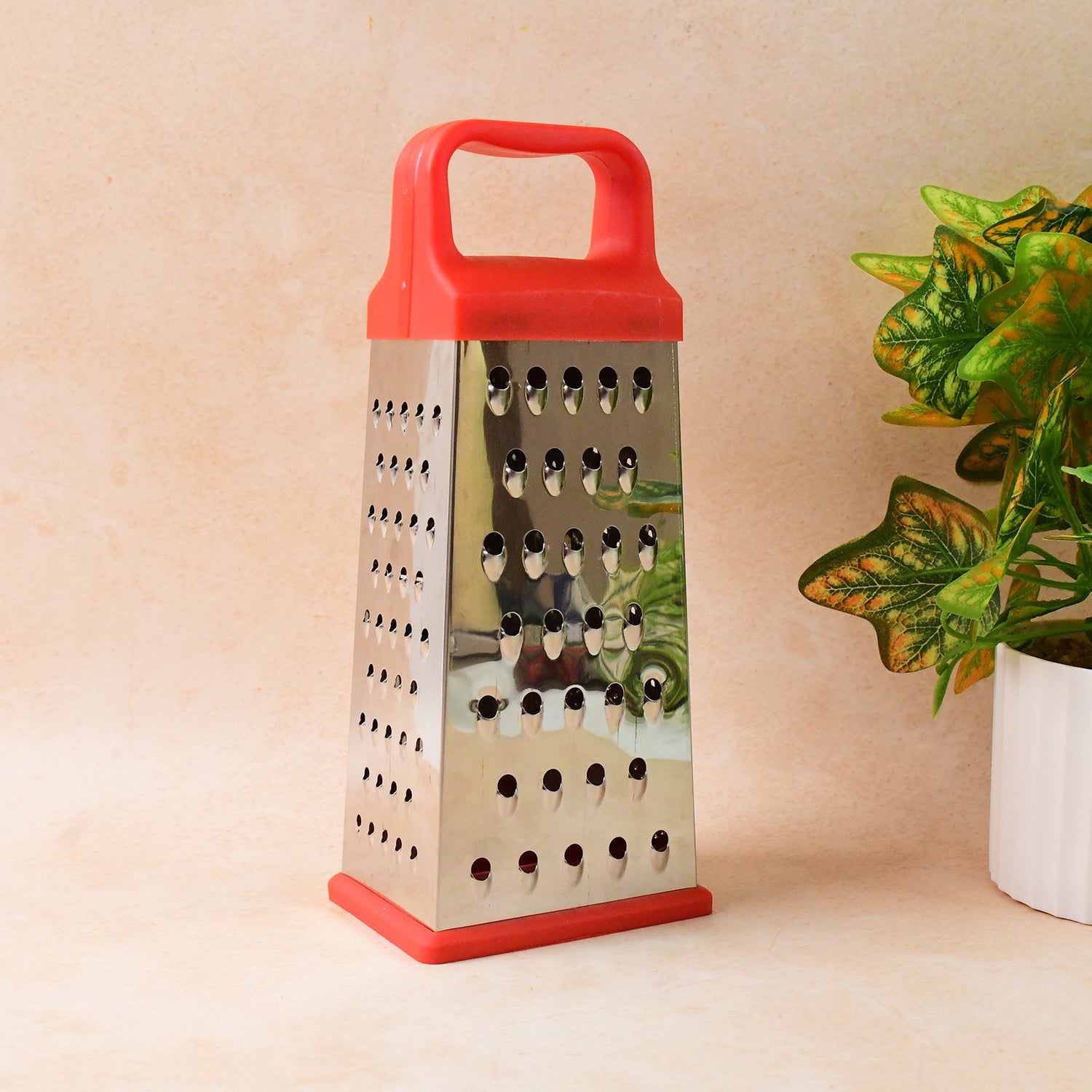 Supermom 5-in-1 Comfort Stainless Steel Grater And Slicer Wukusy