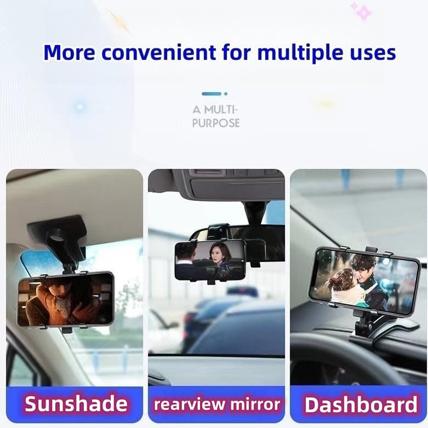 Universal Car Dashboard  Desk Mobile Phone Holder Wukusy