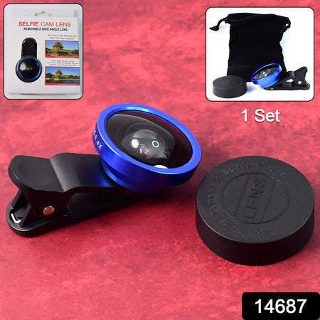 Universal Clip-on Selfie Camera Lens (1 Set) Wukusy