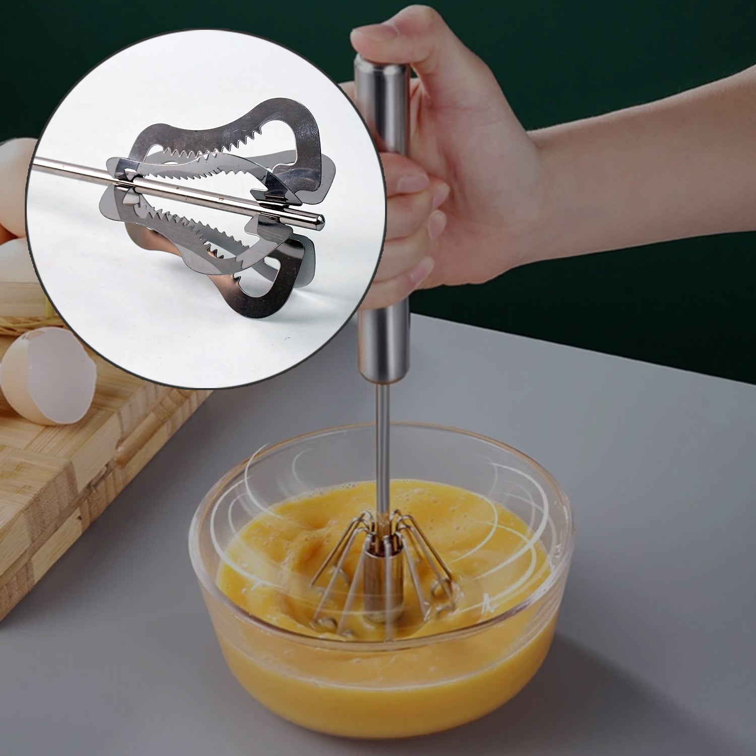 Supermom Handy Stainless Steel Churner Wukusy