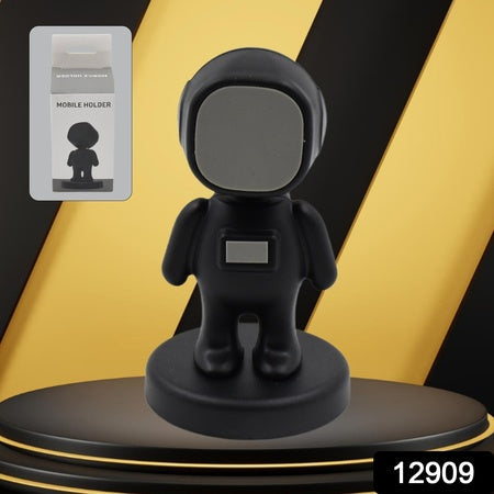 12909 Magnetic Mobile Phone Holder Cartoon Version Of Astronaut Car Holder Suitable For Car Dashboard 360 Rotating Magnetic Mobile Holder Compatible With All Smartphones (1 Pc) Wukusy