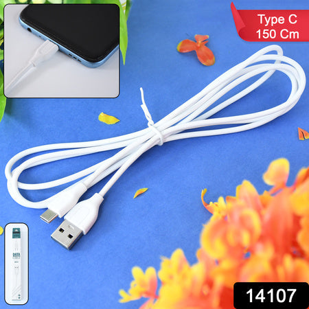 Usb To Type-c Fast Charging And Data Transfer Cable  150 Cm Wukusy