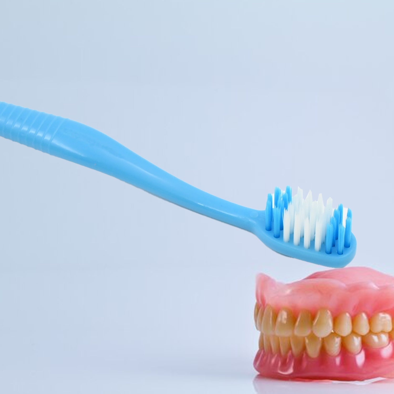 12721 2 In 1 Soft Toothbrush And Tongue With Toothbrush Cover Cleaner Scraper For Men And Women Kids Adults Plastic Toothbrush Cover  Case  Holder (1 Pc) Wukusy