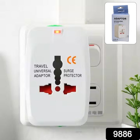 Universal Travel Adapter With Dual Usb Charger Ports - International Multipurpose Wukusy