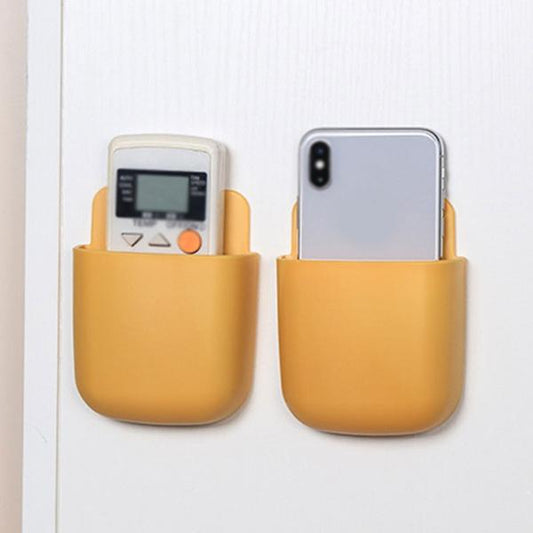 1379 Wall Mounted Storage Box Remote Storage Organizer Case (Multicolour) Wukusy