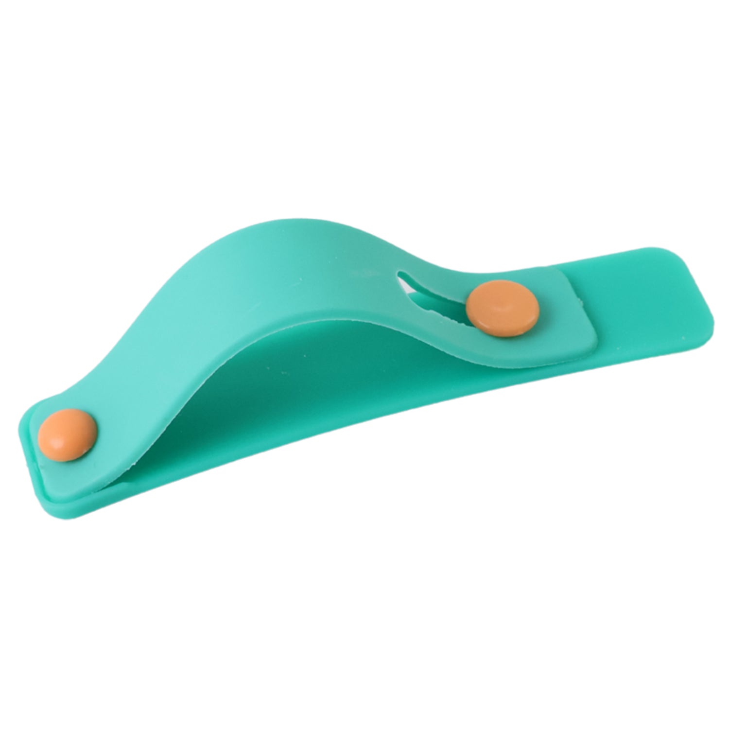 Teal Green Phone Loop Finger Holder Phone Grip Straps Silicone Phone Finger Strap (1 Pc) Wukusy