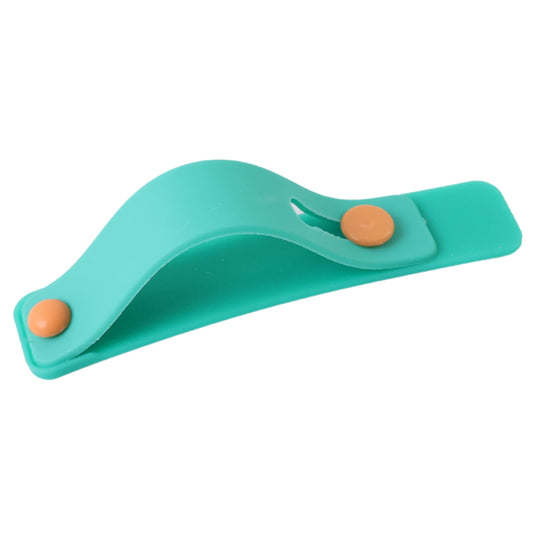 Teal Green Phone Loop Finger Holder Phone Grip Straps Silicone Phone Finger Strap (1 Pc) Wukusy
