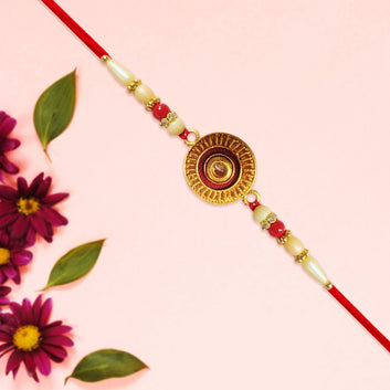 Traditional Om Design Rakhi Wukusy