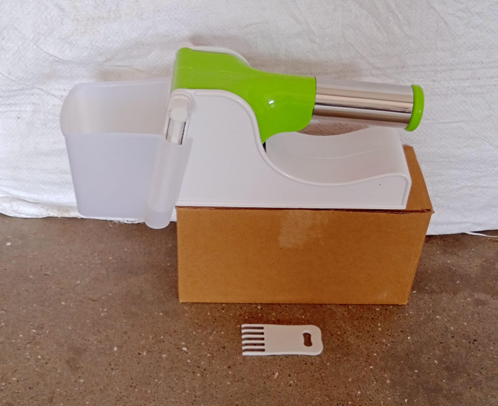 114 Virgin Plastic French Fry Chipser Potato Chipserpotato Slicer With Container Wukusy
