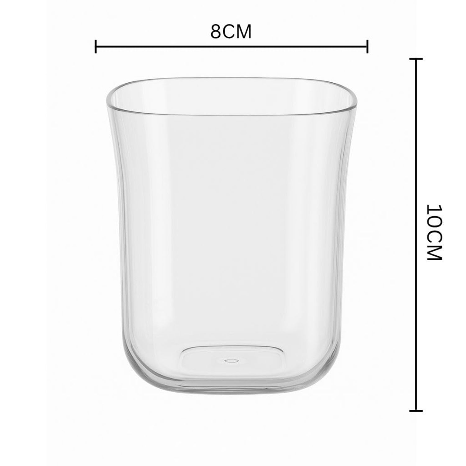 Supermom Plastic Mojito Glass 300ml Set Of 6 Pc Wukusy