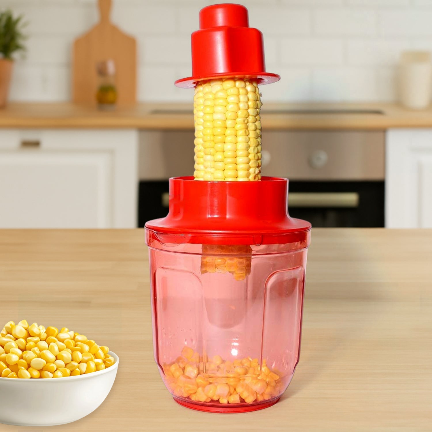 Supermom Corn Cutter With Steel Blades (1 Pc) Wukusy