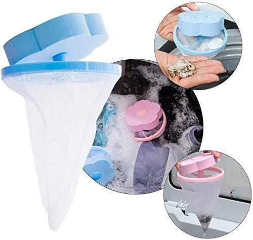 1446 Washing Machine Floating Filter Lint Mesh Bag Net Pouch Hairlint Catcher Wukusy