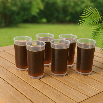 Supermom Martini Clear Glass Set (6 Pc) Wukusy