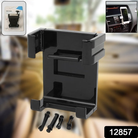 12857smartphone Car Phone Holder Car Air Conditioning Vent Phone Holder Holder Stand For Mobile Phone Cellphone Gps Dashboard Bracket For Car (1 Pc) Wukusy