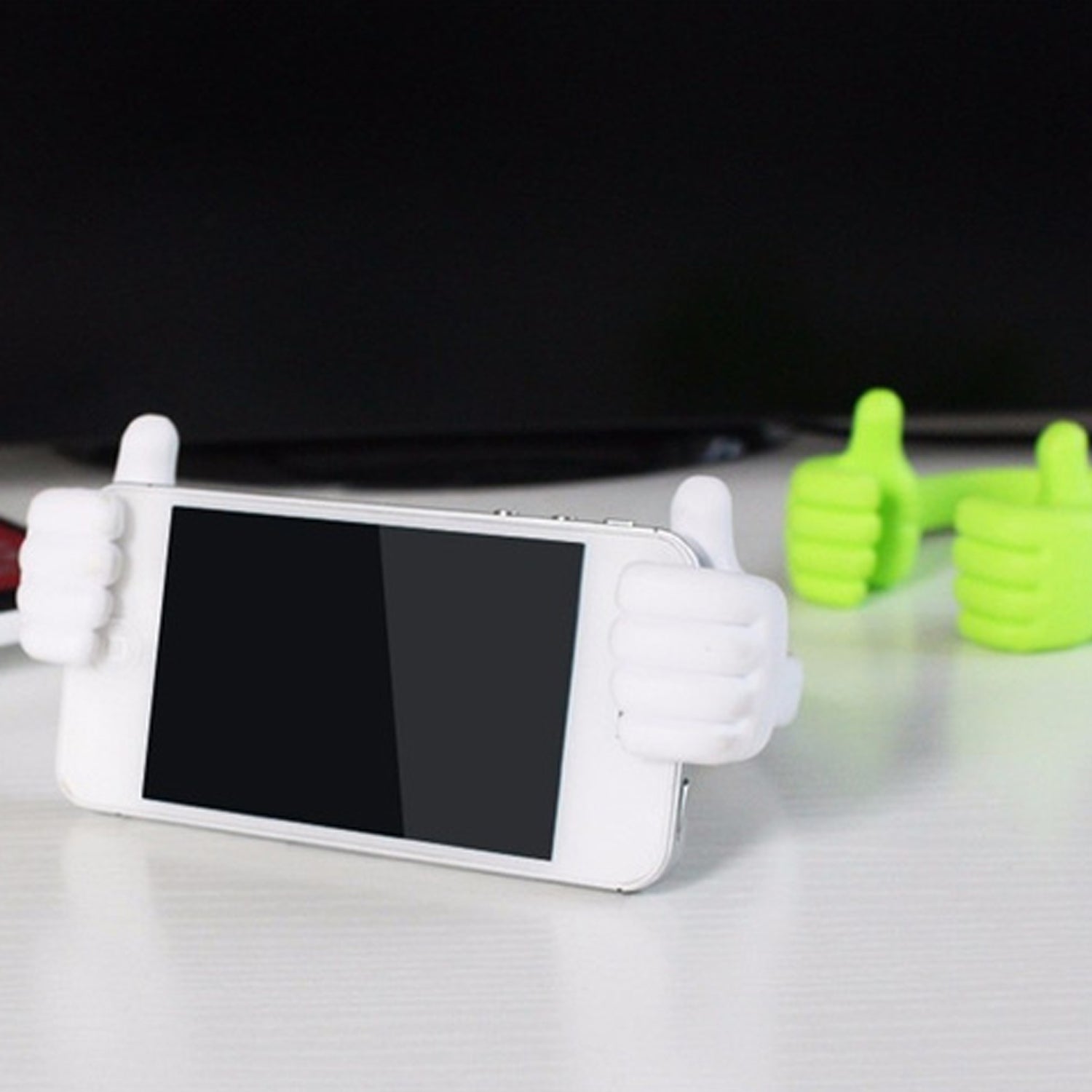 12845 Hand Shape Mobile Stand Used In All Kinds Of Places Including Household And Offices As A Mobile Supporting Stand (1 Pc  With Color Box) Wukusy