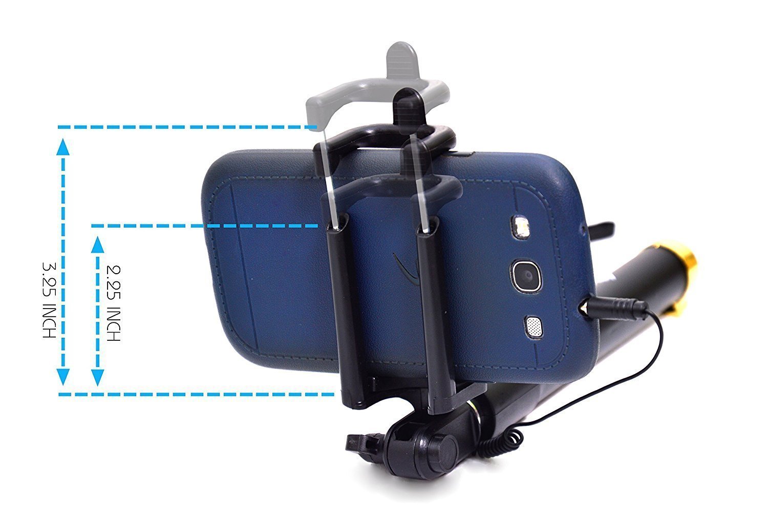 1347 Selfie Sticks Box With Aux Wire For All Smart Phones Wukusy
