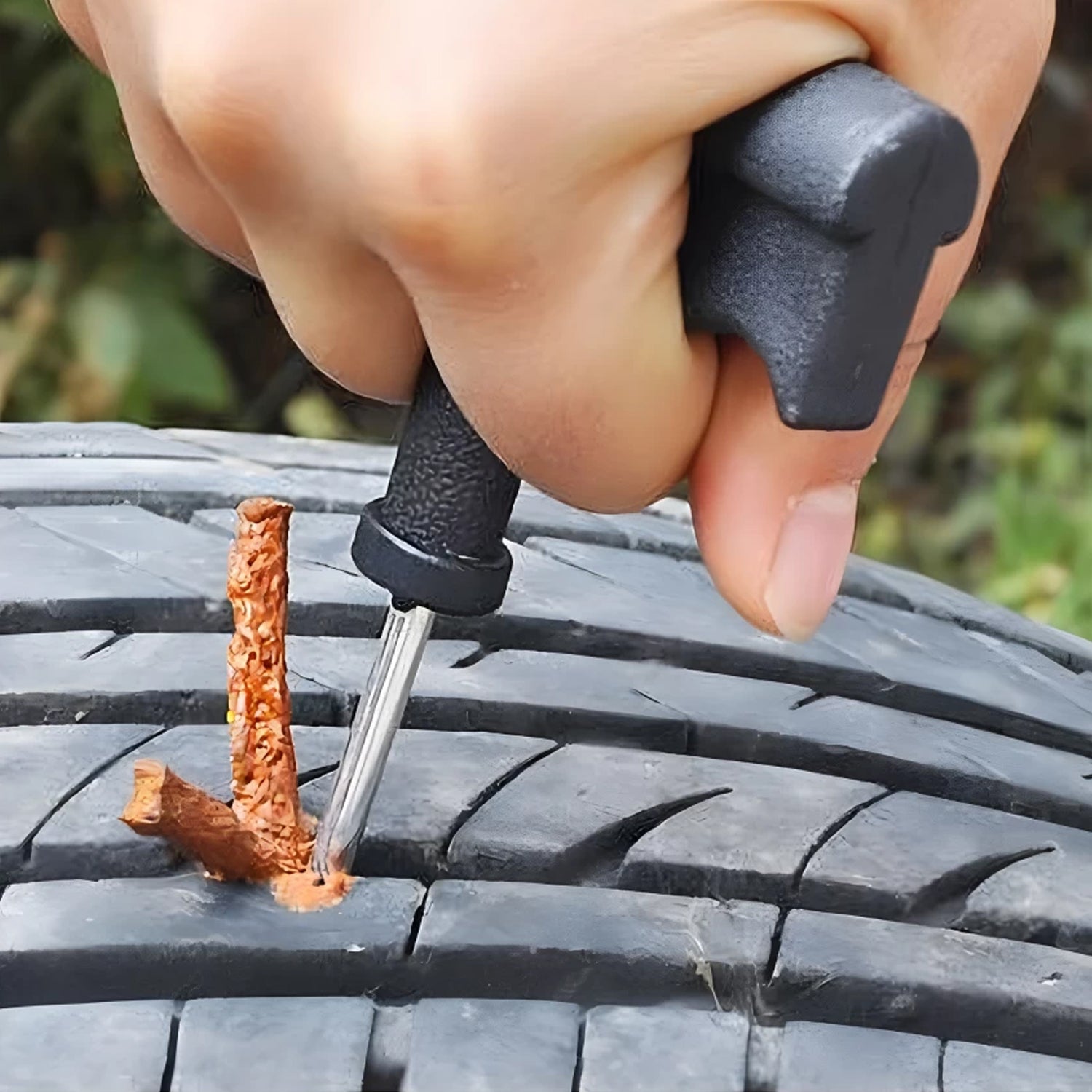 Tire Repair Strings Rubber Strips For Cars  Bike (10 Pcs Set ) Wukusy
