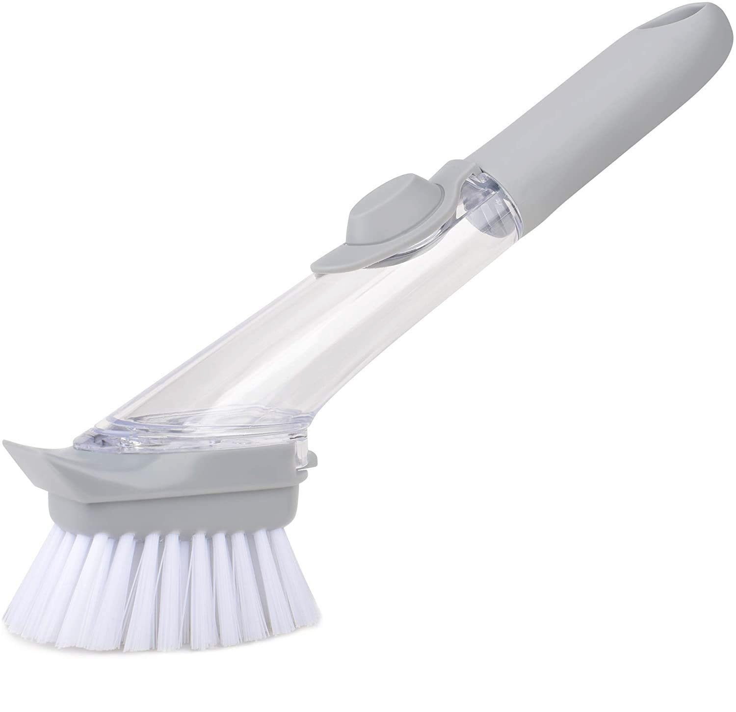 1271 Automatic Liquid Dispenser Dish Clean Brush Scrubber Wukusy