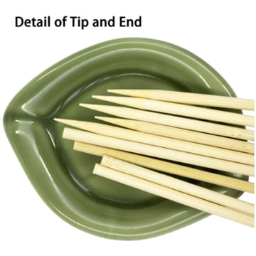 1116 Natural Bamboo Wooden Skewersbbq Sticks For Barbeque And Grilling Wukusy