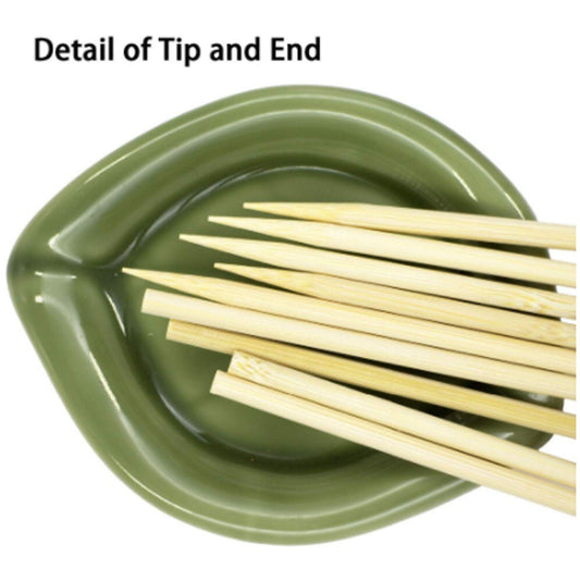 1116 Natural Bamboo Wooden Skewersbbq Sticks For Barbeque And Grilling Wukusy