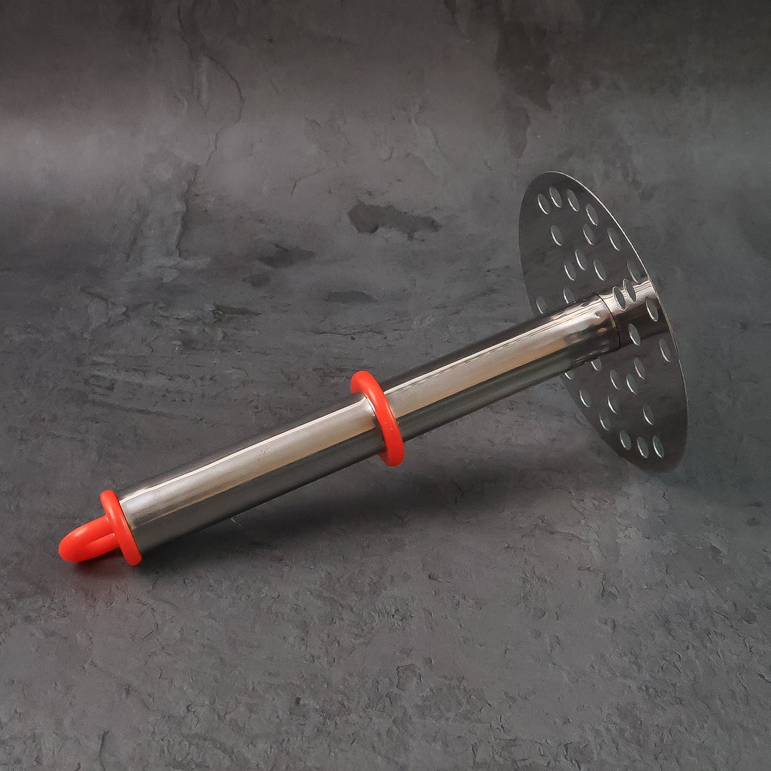 Stainless Steel Potato Masher With Ergonomic Handle (17cm  1 Pc) Wukusy