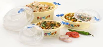 2162 Hot N Fresh Insulated Plastic Casserole Gift Set (3 Pieces) Wukusy