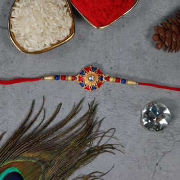 Traditional Designer Rakhi Wukusy