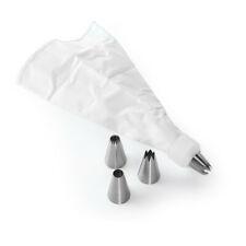 0805 Cake Decorating Nozzle With Piping Bag Stainless Steel Piping Cream Frosting Nozzles Wukusy