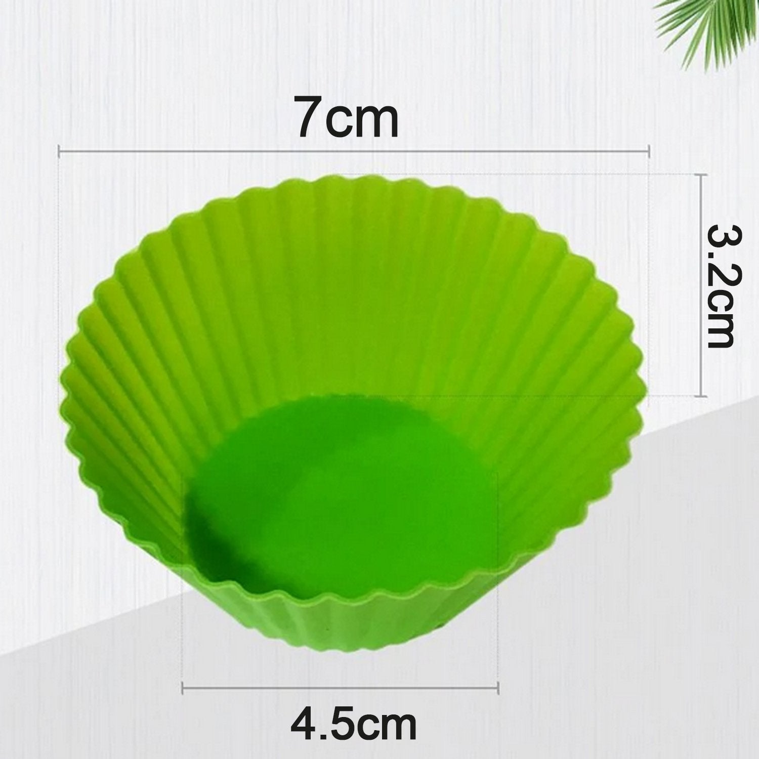 0700 Silicone Cupcake Shaped Baking Mold Fondant Cake Tool Chocolate Candy Cookies Pastry Soap Moulds Wukusy