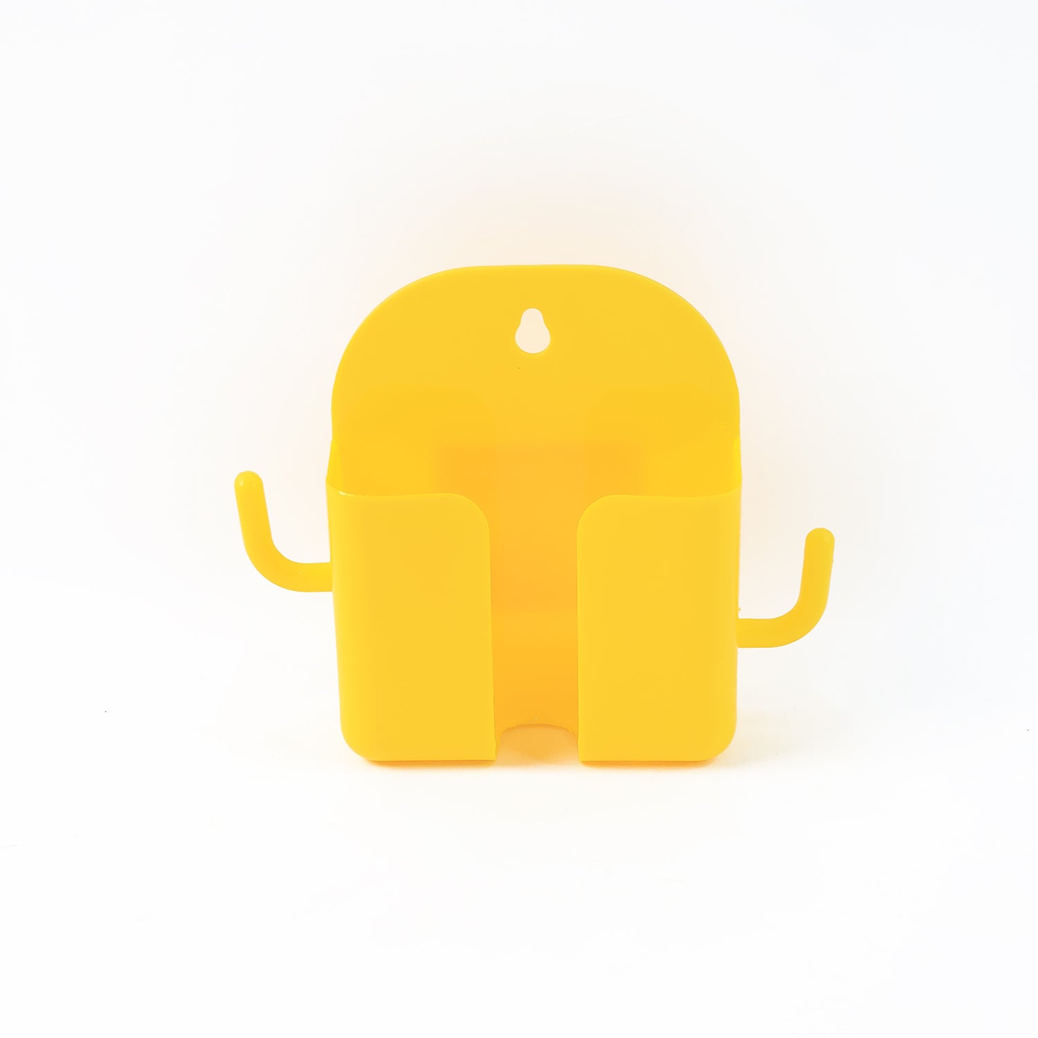 1 Pc Orange Wallmount Mobile Stand With Hook For And Stuffs Purposes. Wukusy
