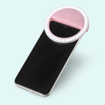 12881 Phone Selfie Light Selfie Ring Light Selfie Light For Smartphone Selfie Light For Phone Battery Operated Selfie Ring Light (Battery Not Included) Wukusy