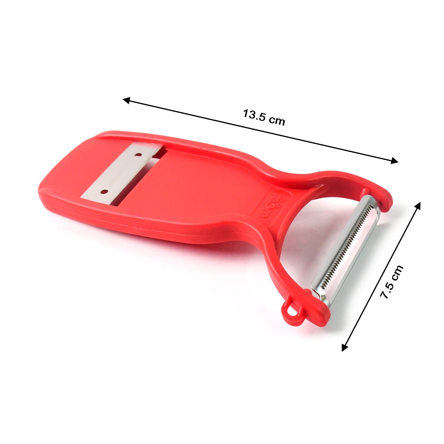 Supermom Swiss 2-in-1 Slicer  Peeler With Ultra Sharp Stainless Steel Blades Wukusy