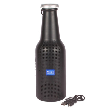 1289 Bottle Shape Bluetooth Speaker And Weatherproof Enhanced Wireless Usb Rechargeable Calling  Fm  Aux  Usb  Sd Card Support Portable Bluetooth Speaker With Rich Deep Bass Wukusy