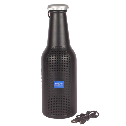 1289 Bottle Shape Bluetooth Speaker And Weatherproof Enhanced Wireless Usb Rechargeable Calling  Fm  Aux  Usb  Sd Card Support Portable Bluetooth Speaker With Rich Deep Bass Wukusy