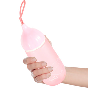 12695 Unique Shape Premium Plastic Water Bottle With Dori Easy To Carry Leakproof Bpa-free Water Plastic Water Bottle For Children Home School (1 Pc  550 Ml) Wukusy