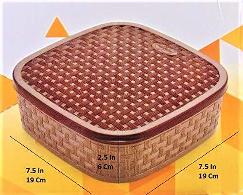 2198 Masala Rangoli Box Dabba For Keeping Spices Wukusy