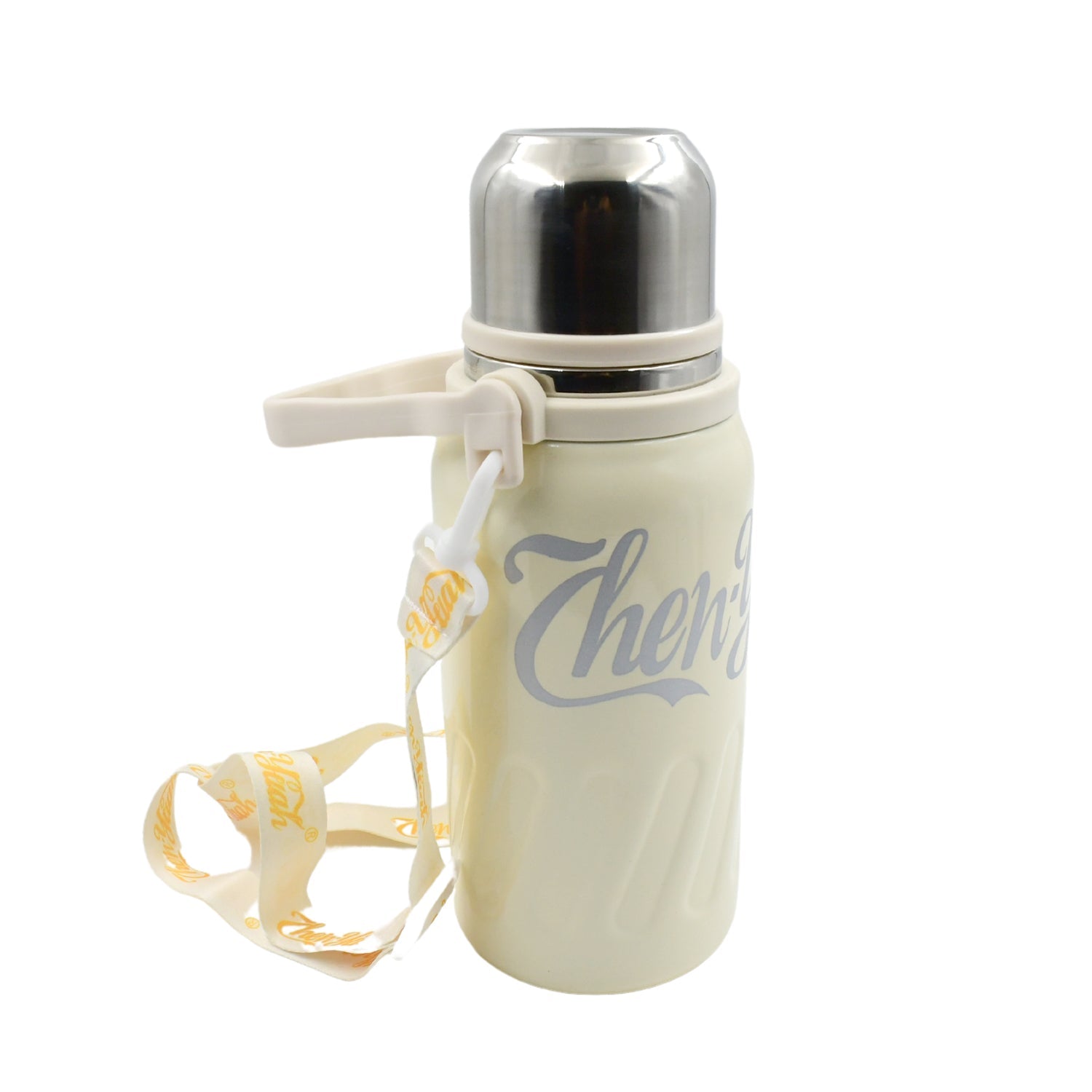 13040 Stainless Steel Vacuum Insulated Water Bottle  Leak Proof Flask For Tea Coffee  Reusable Water Bottle With Hanging Strap  Bottle For Hot  Cold Drinks Wide Mouth Water Flask (900 Ml) Wukusy