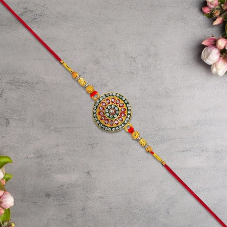 Traditional Circle Rakhi Wukusy