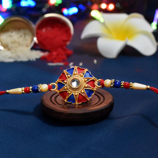 Traditional Designer Rakhi Wukusy