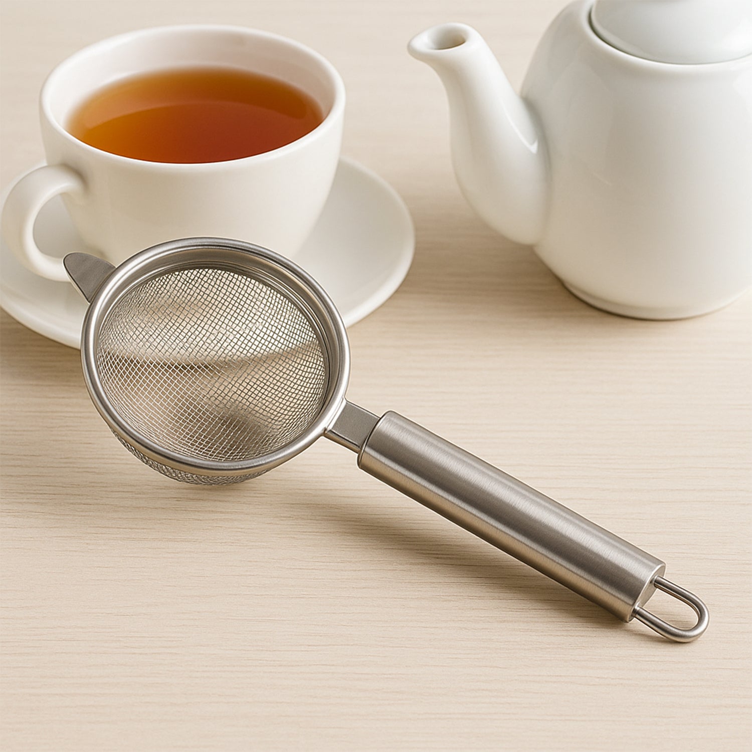 Supermom Medium Euro Mesh Strainer (1 Pc) Wukusy